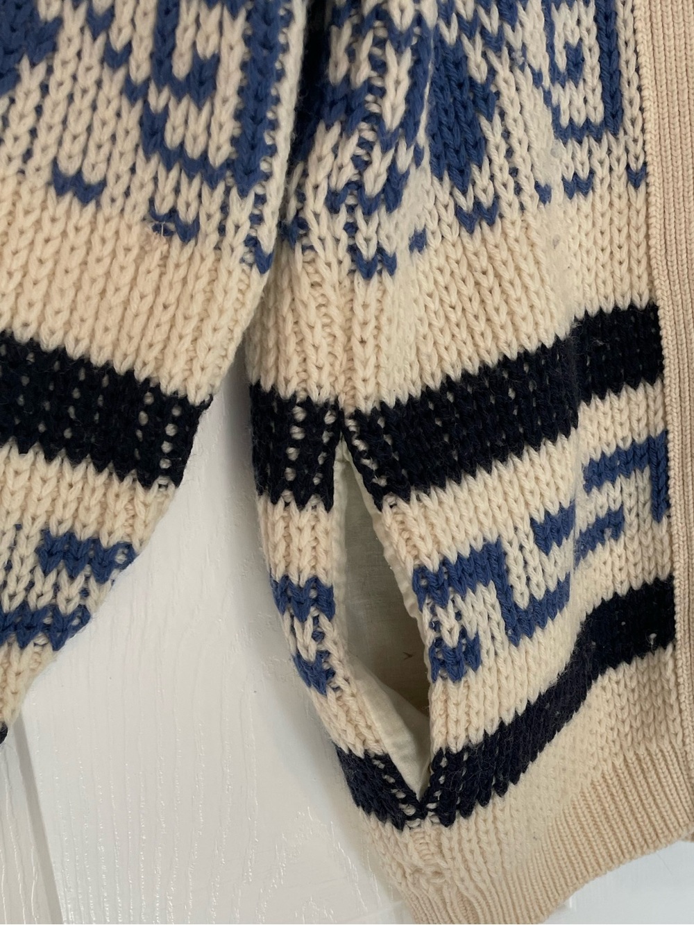 Vintage Pendleton Original Westerley Full-Zip Heavyweight Cardigan Wool Sweater - Picture 6 of 7